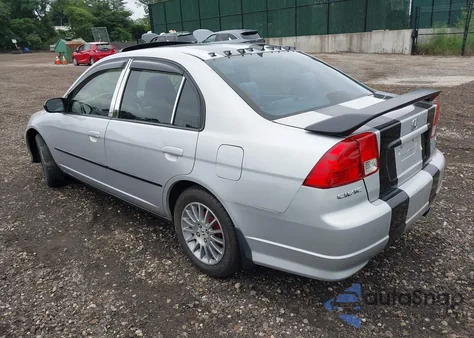 2005 Honda Civic Ex from USA, damaged, VIN 1HGES25765L007432